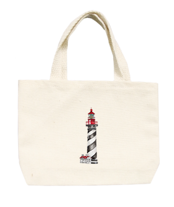 st. augustine lighthouse small tote