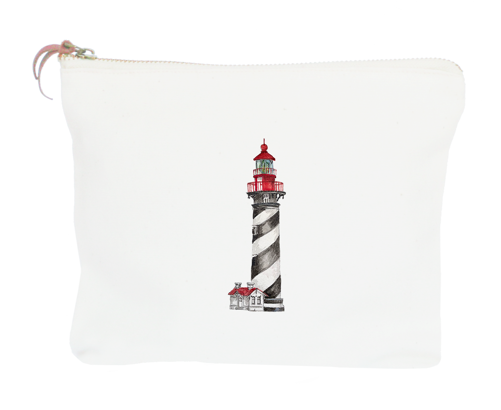 st. augustine lighthouse zipper pouch
