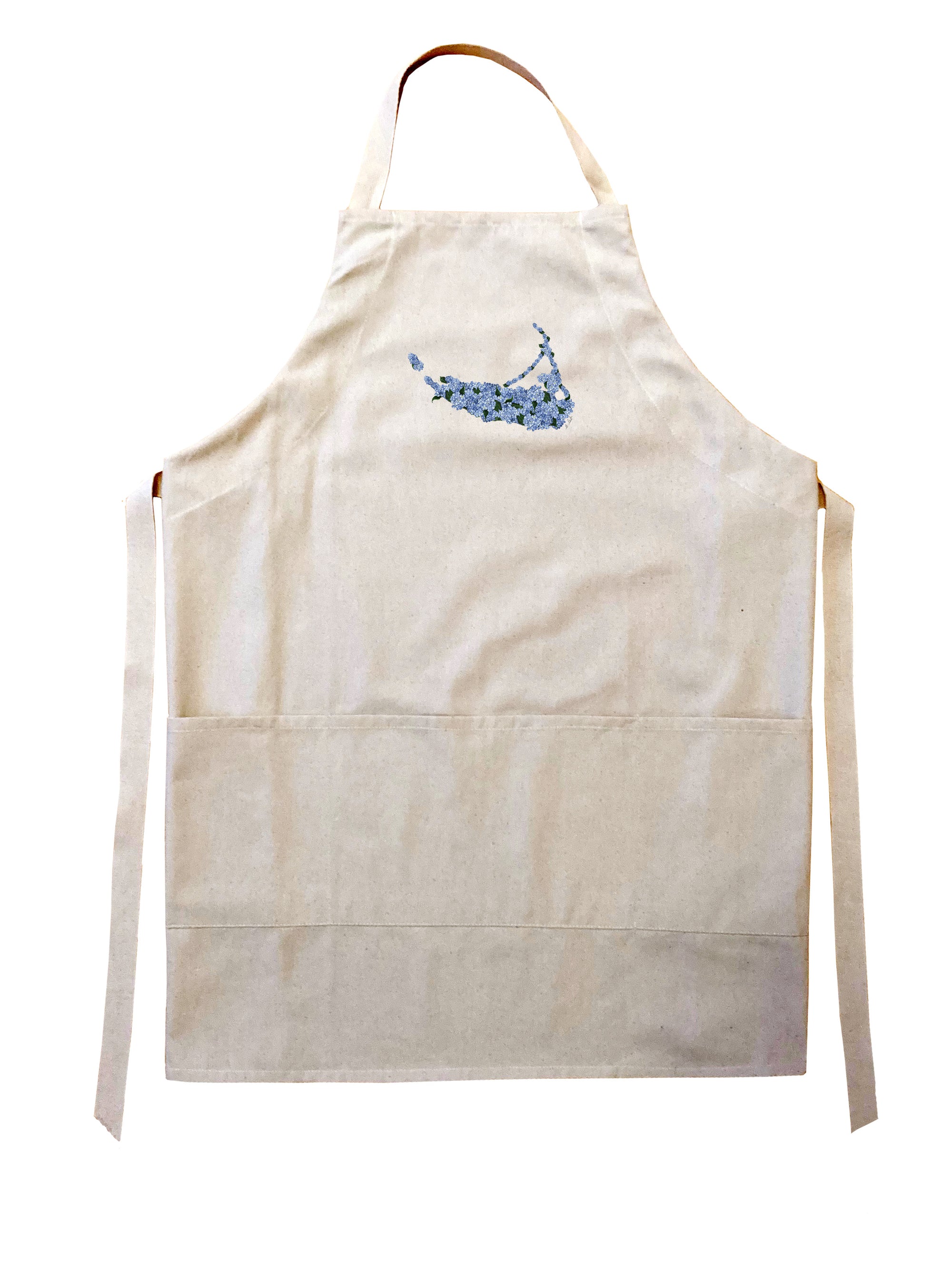 nantucket hydrangea shape apron
