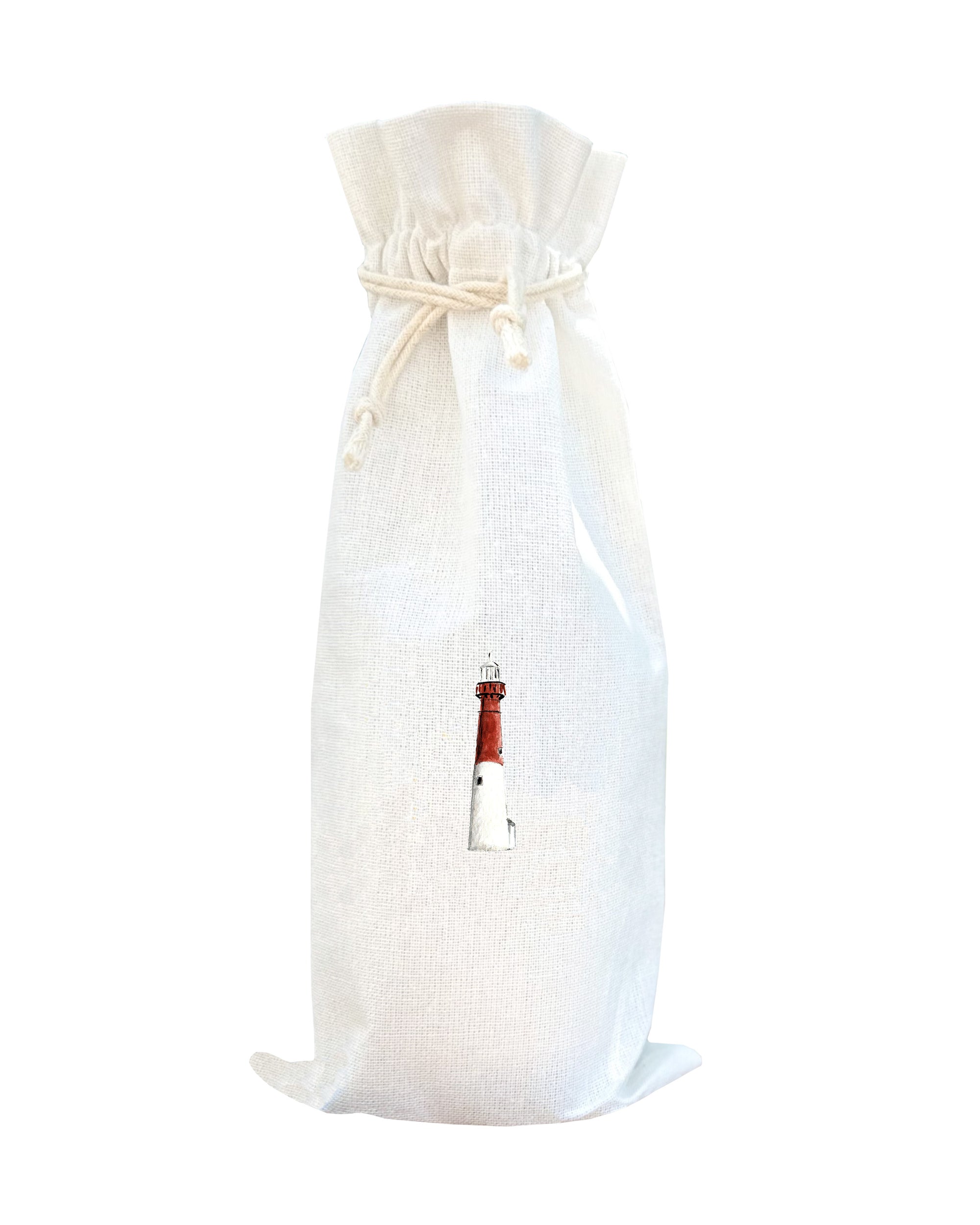 barnegat lighthouse wine bag
