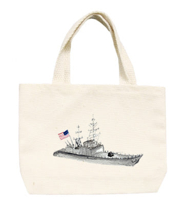 navy ship small tote