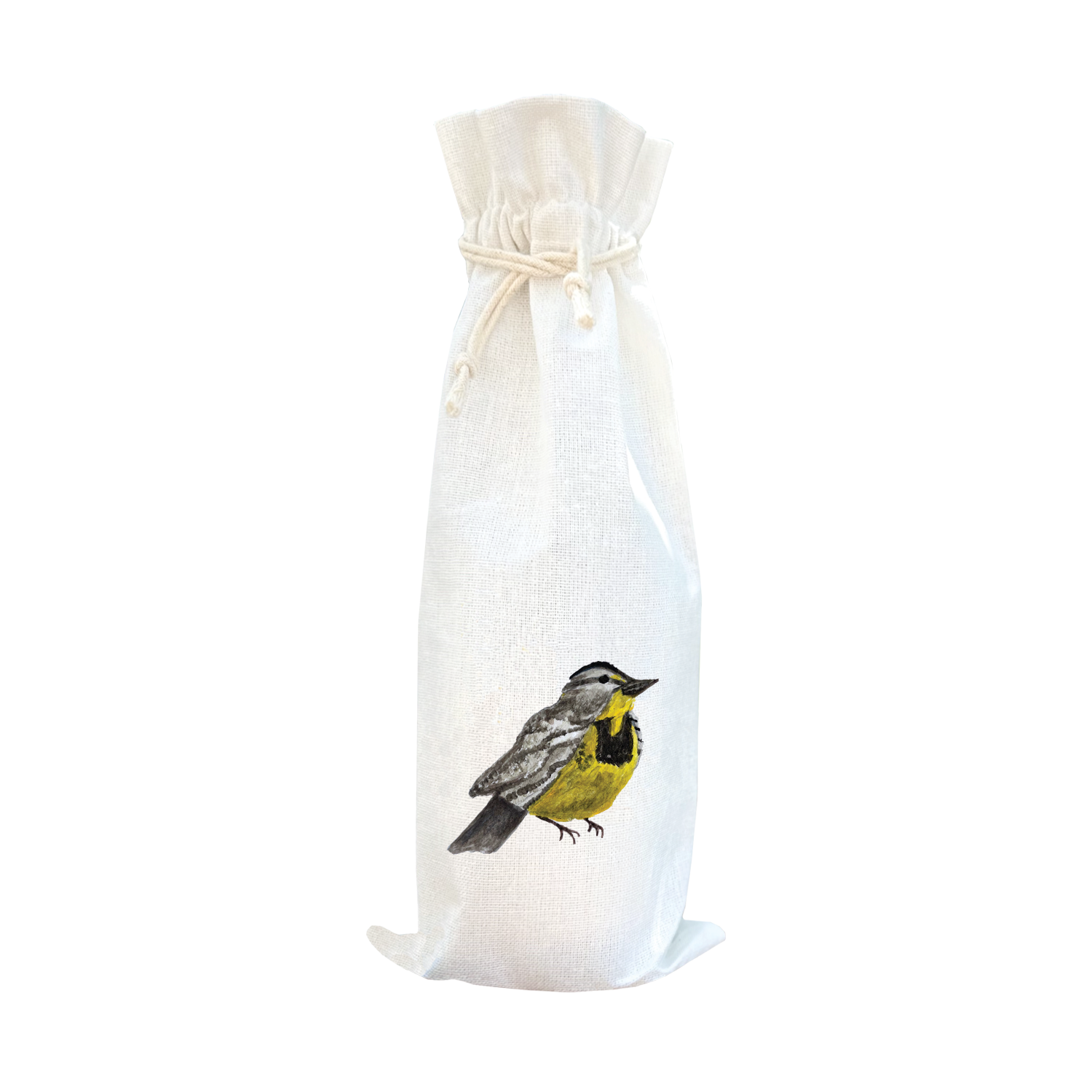 western meadowlark wine bag