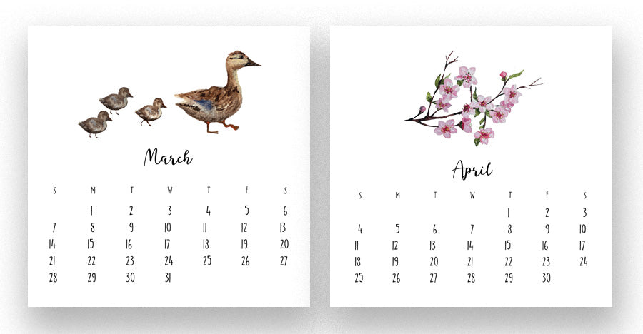 2027 Favorites Desk Calendar WITHOUT stand