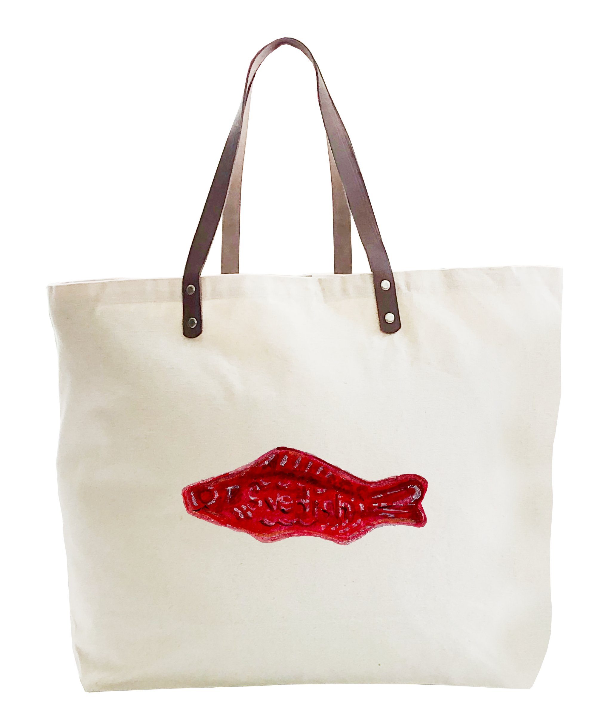 swedish fish large tote