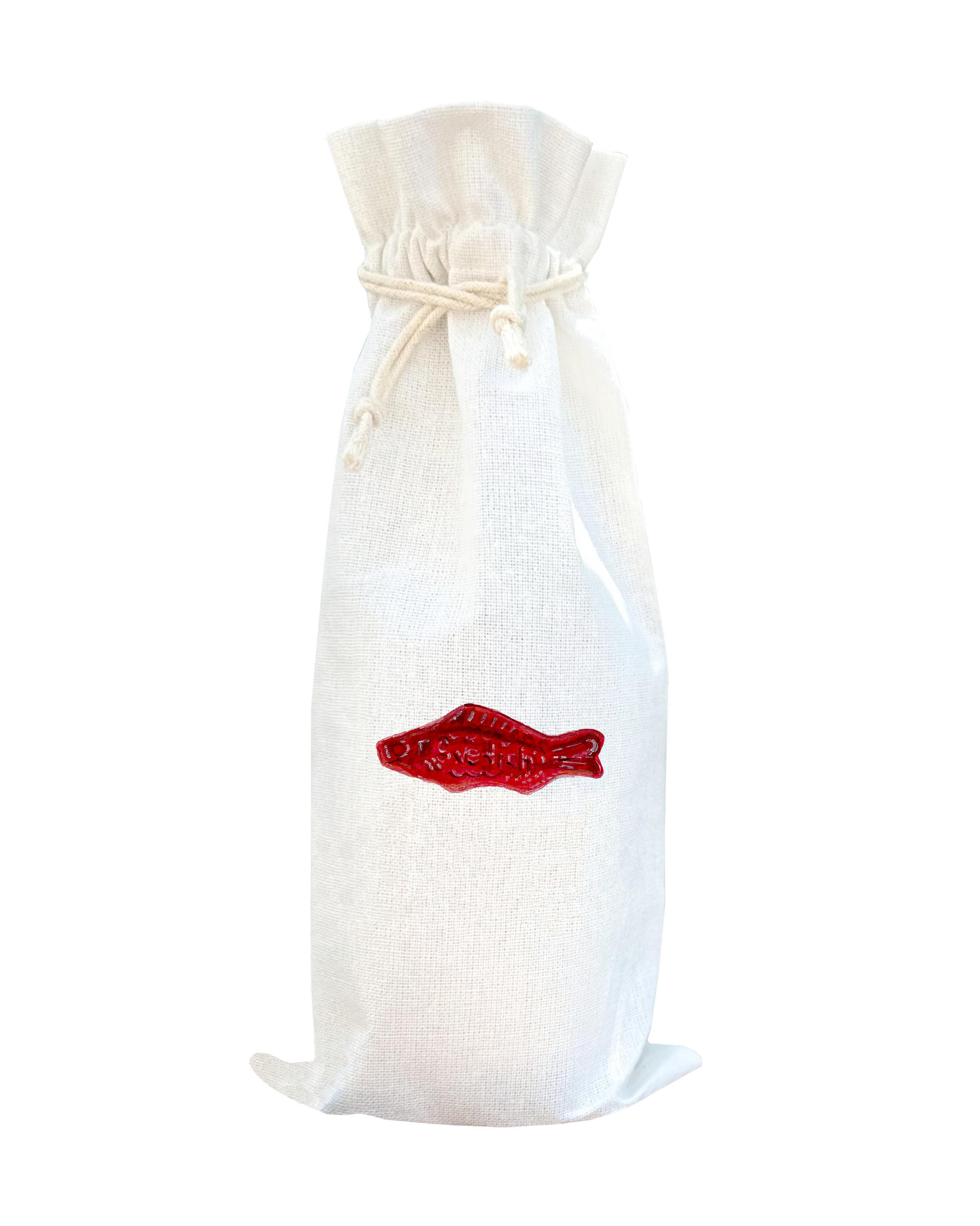 swedish fish wine bag