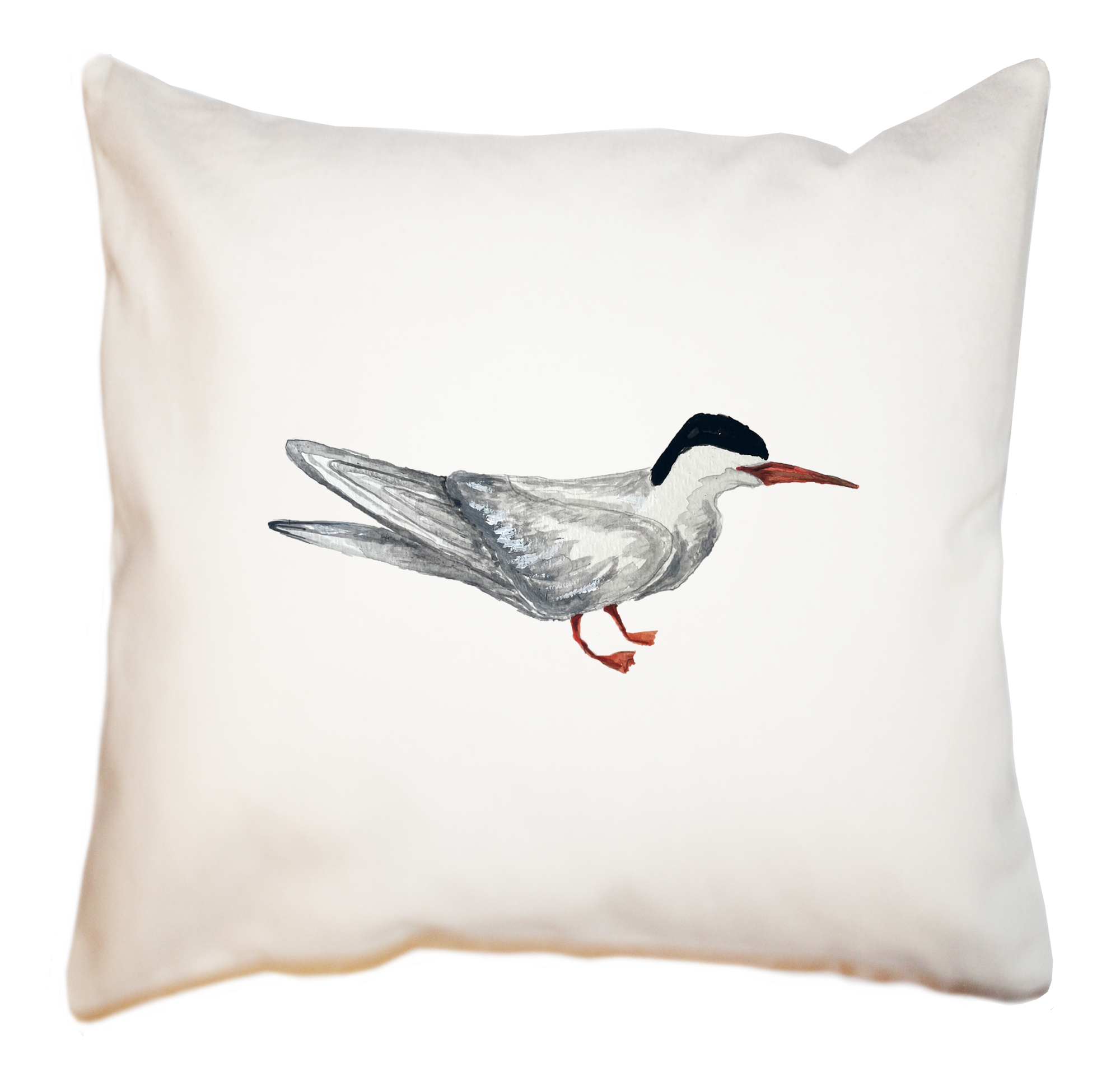 common tern square pillow