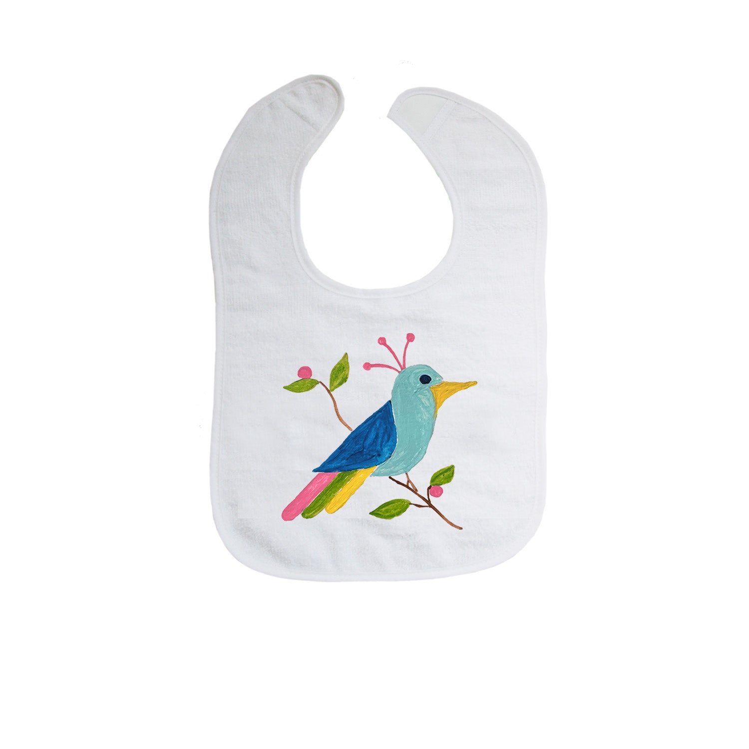 mahjong bird bib