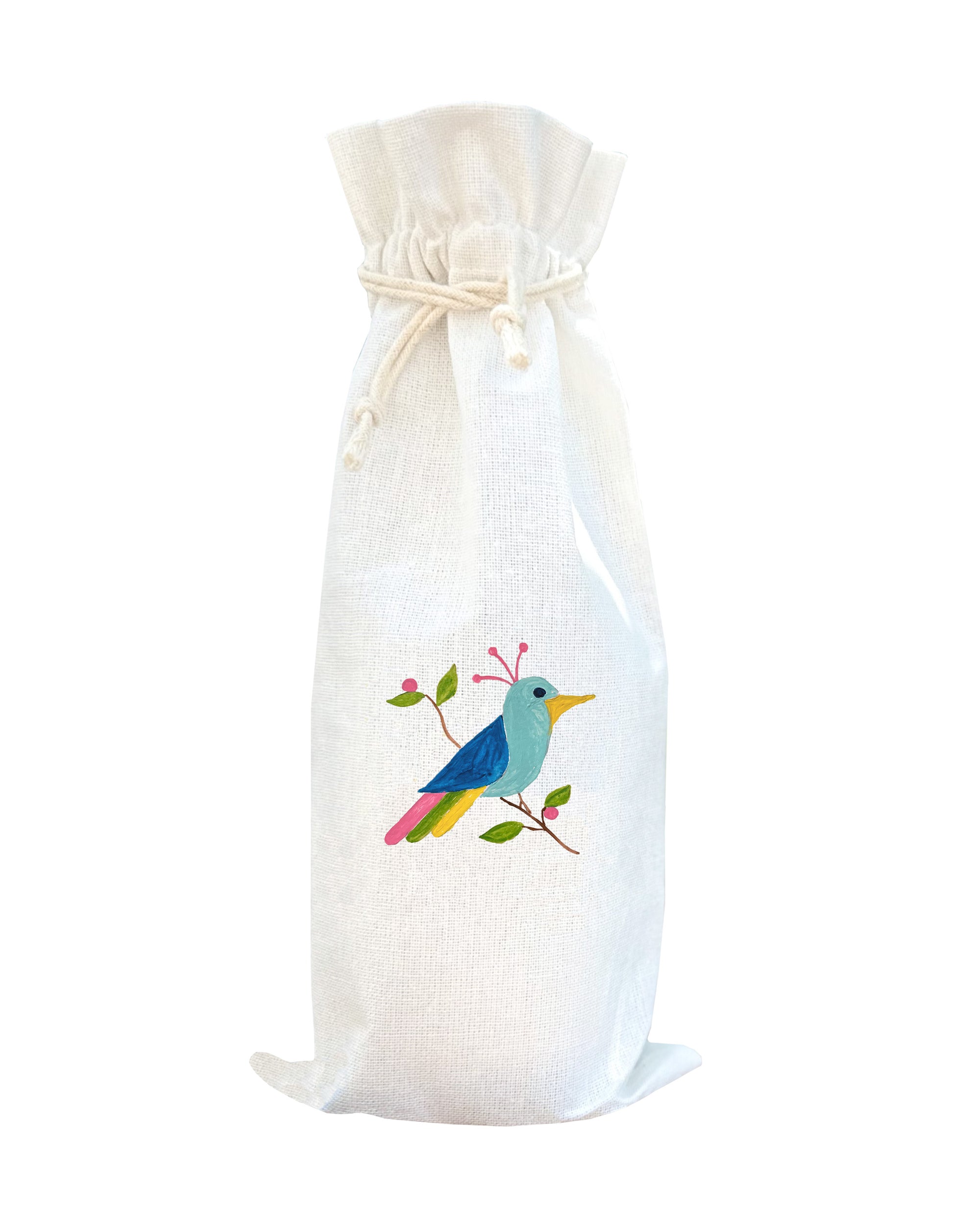 mahjong bird wine bag