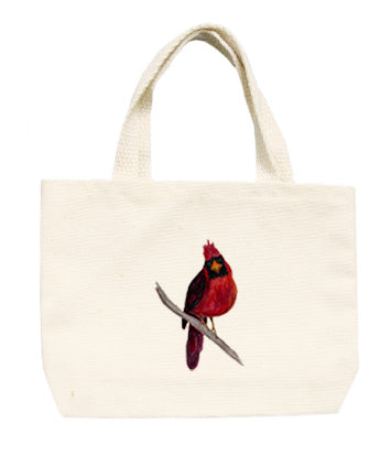 happy cardinal small tote