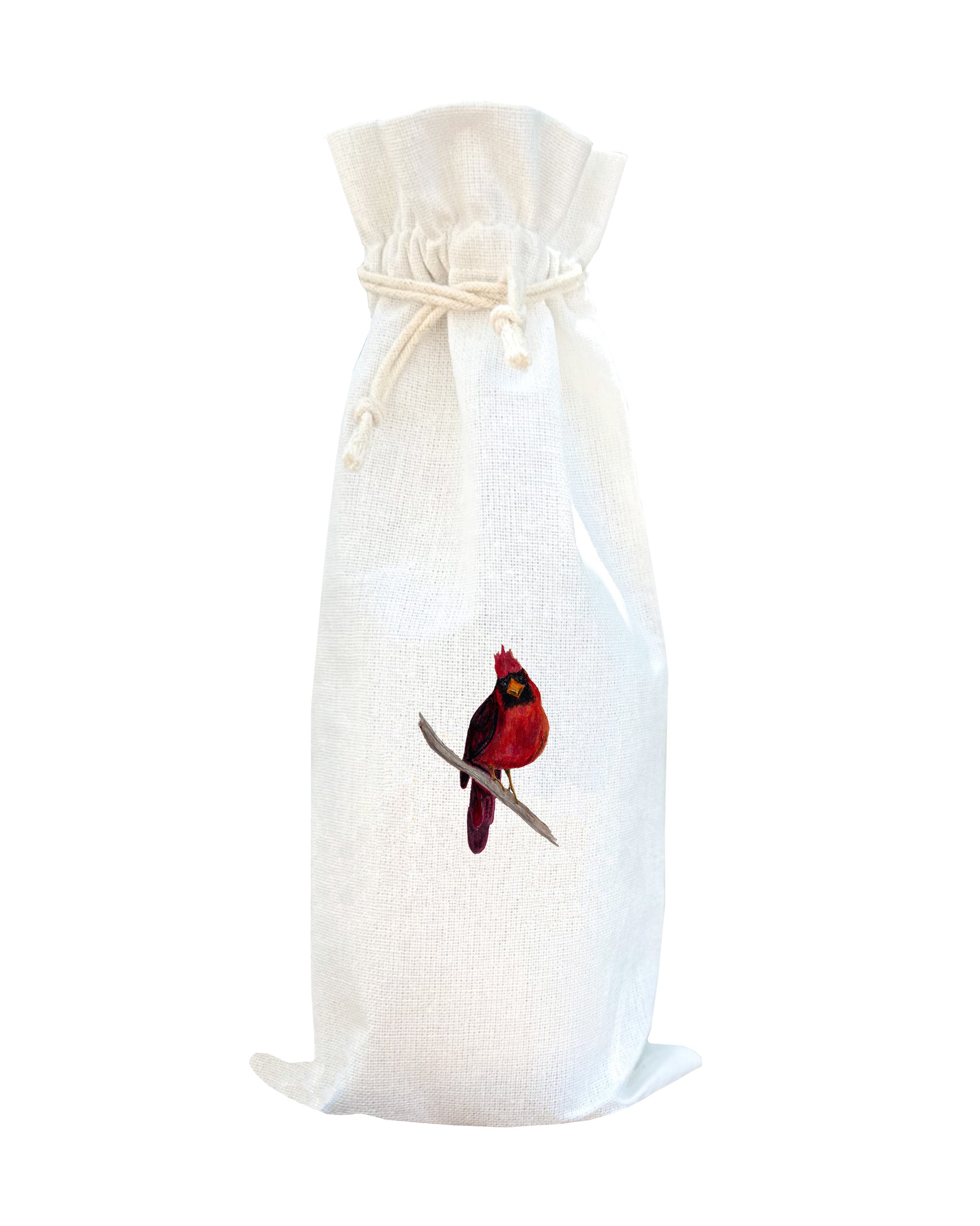happy cardinal wine bag