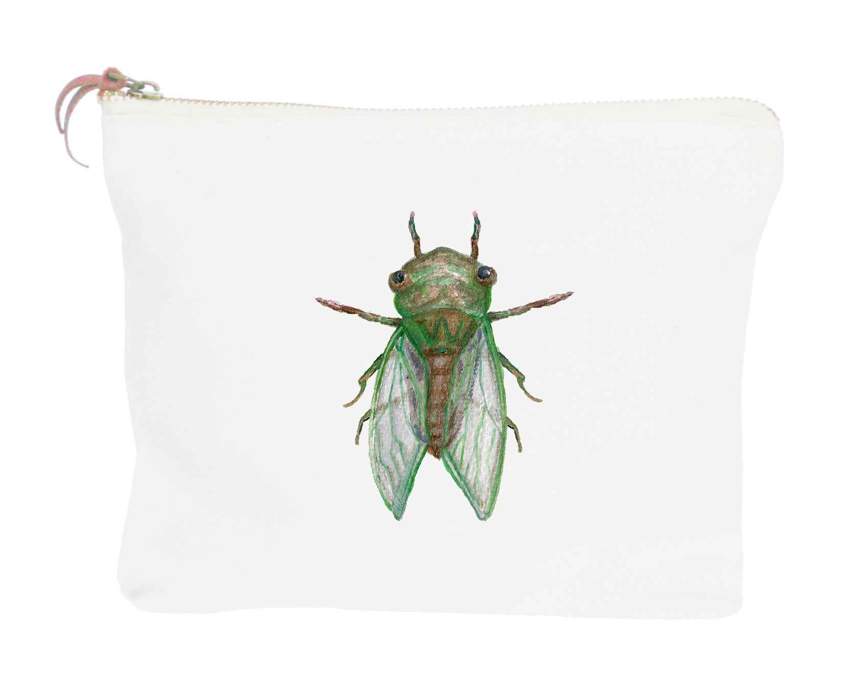 cicada zipper pouch