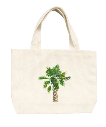 palmetto with lights small tote
