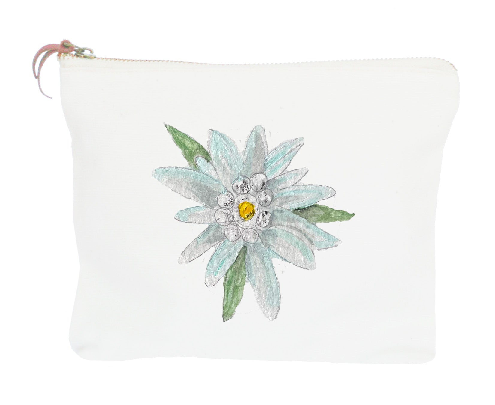 edelweiss zipper pouch
