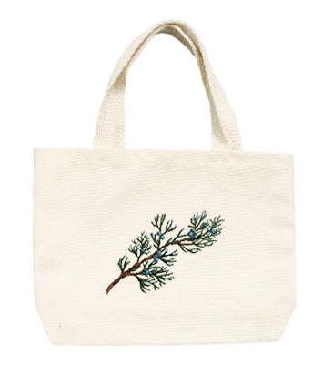 juniper branch small tote
