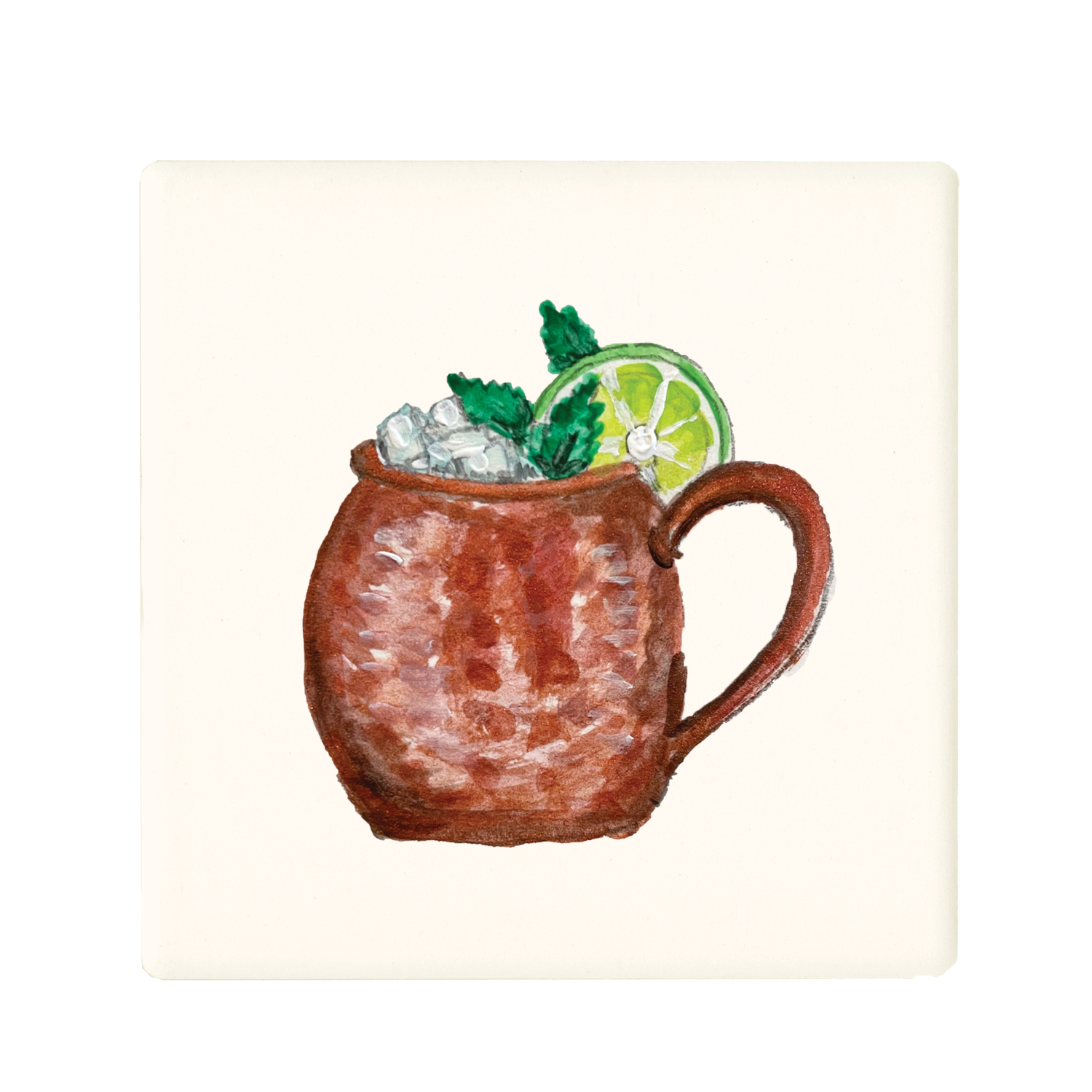 moscow mule coaster