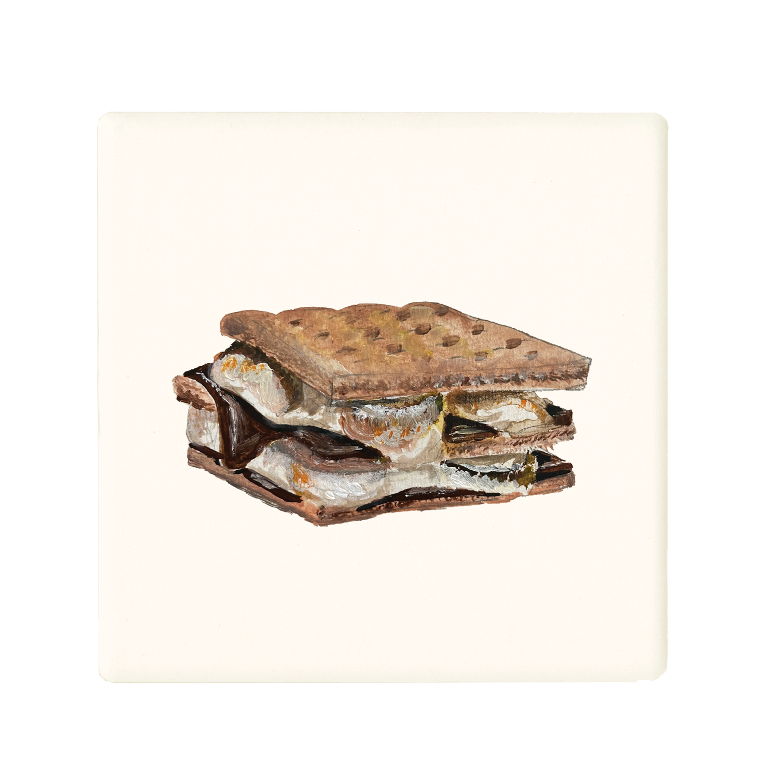 s'mores coaster