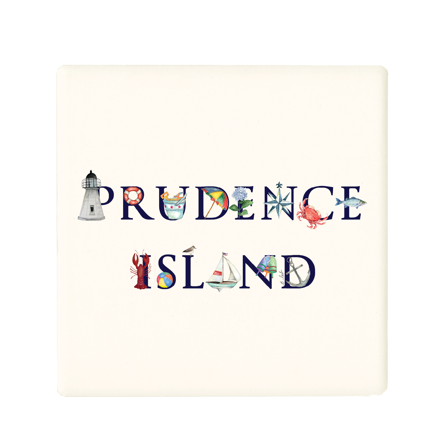 prudence island coaster