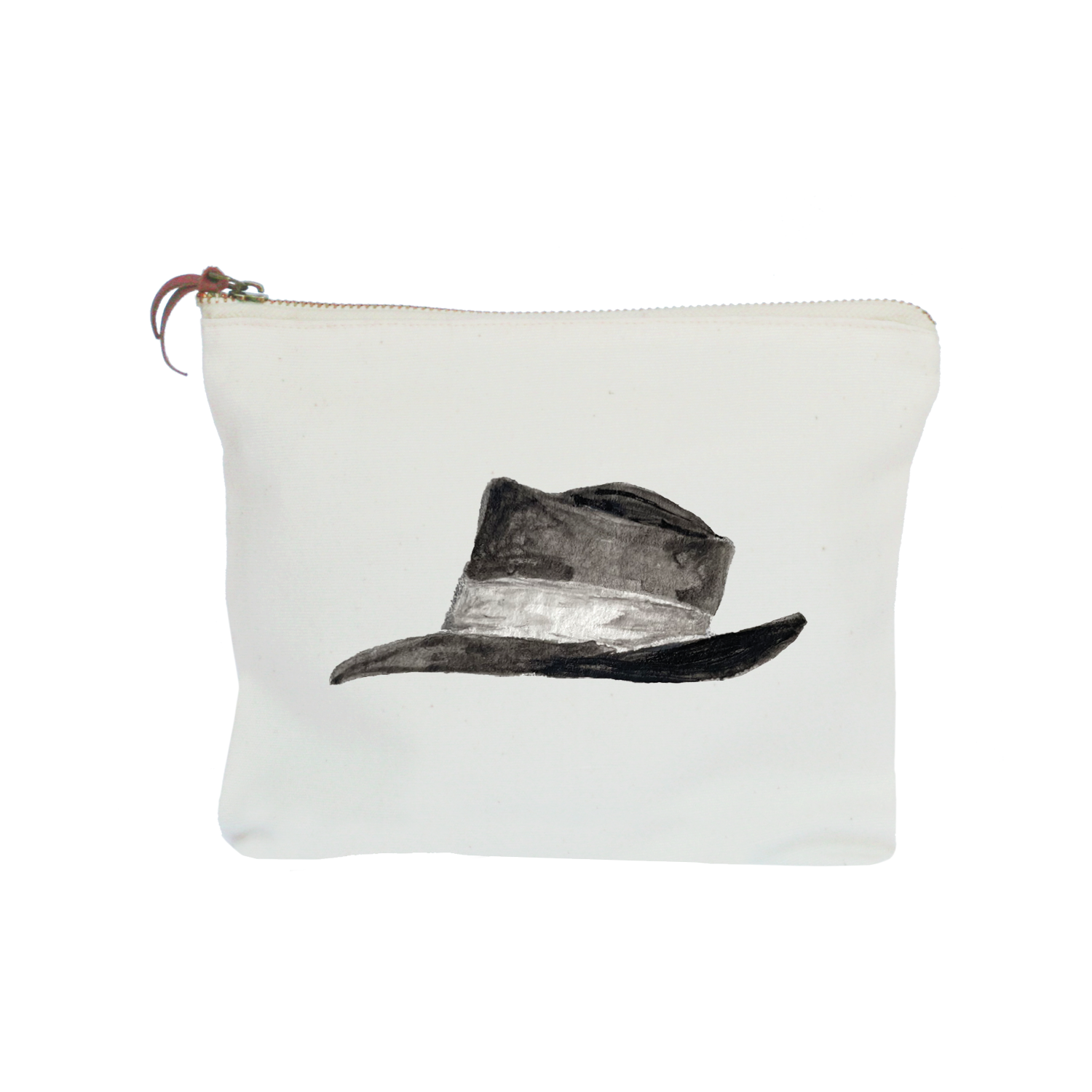 sinatra hat zipper pouch