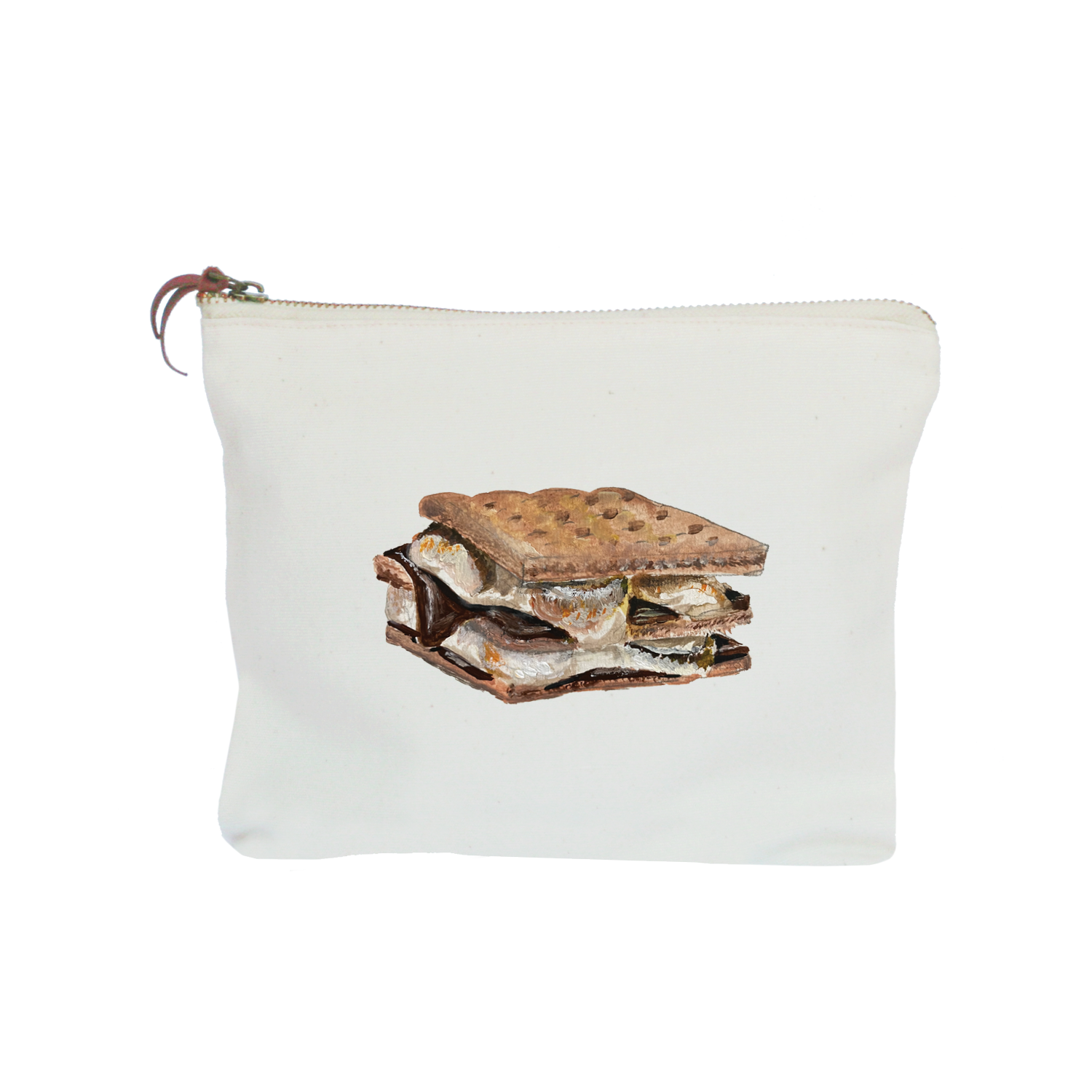 s'mores zipper pouch