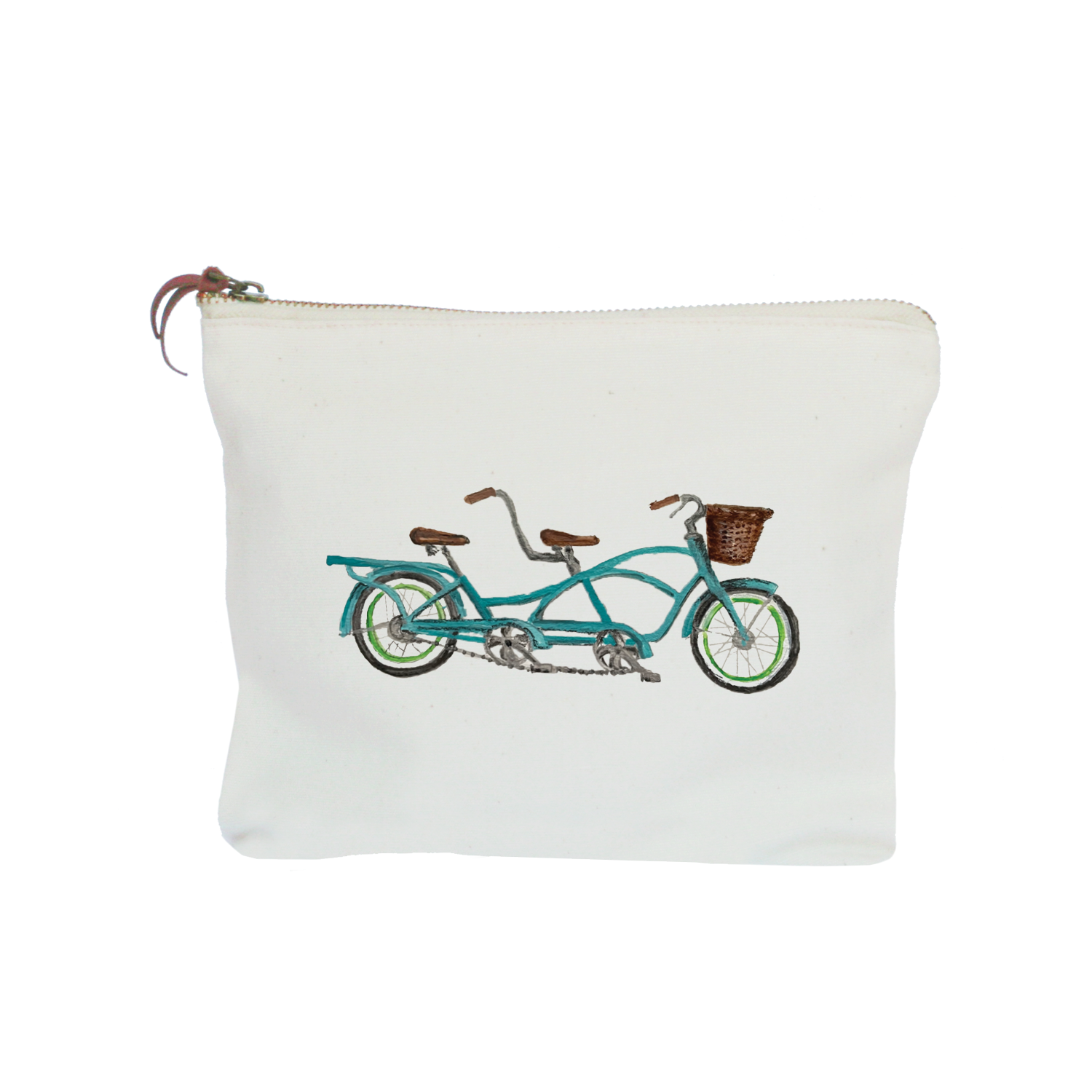tandem bike zipper pouch