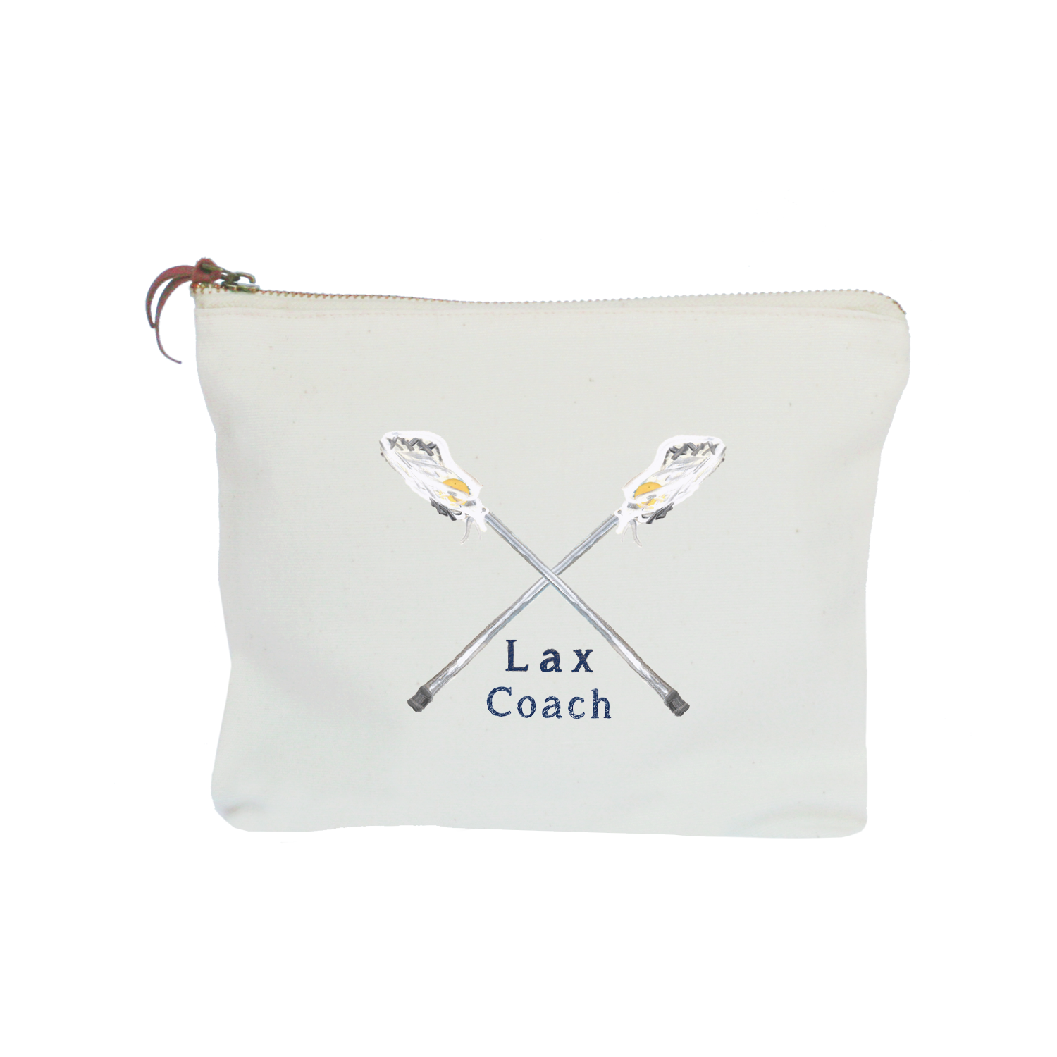 lax coach zipper pouch