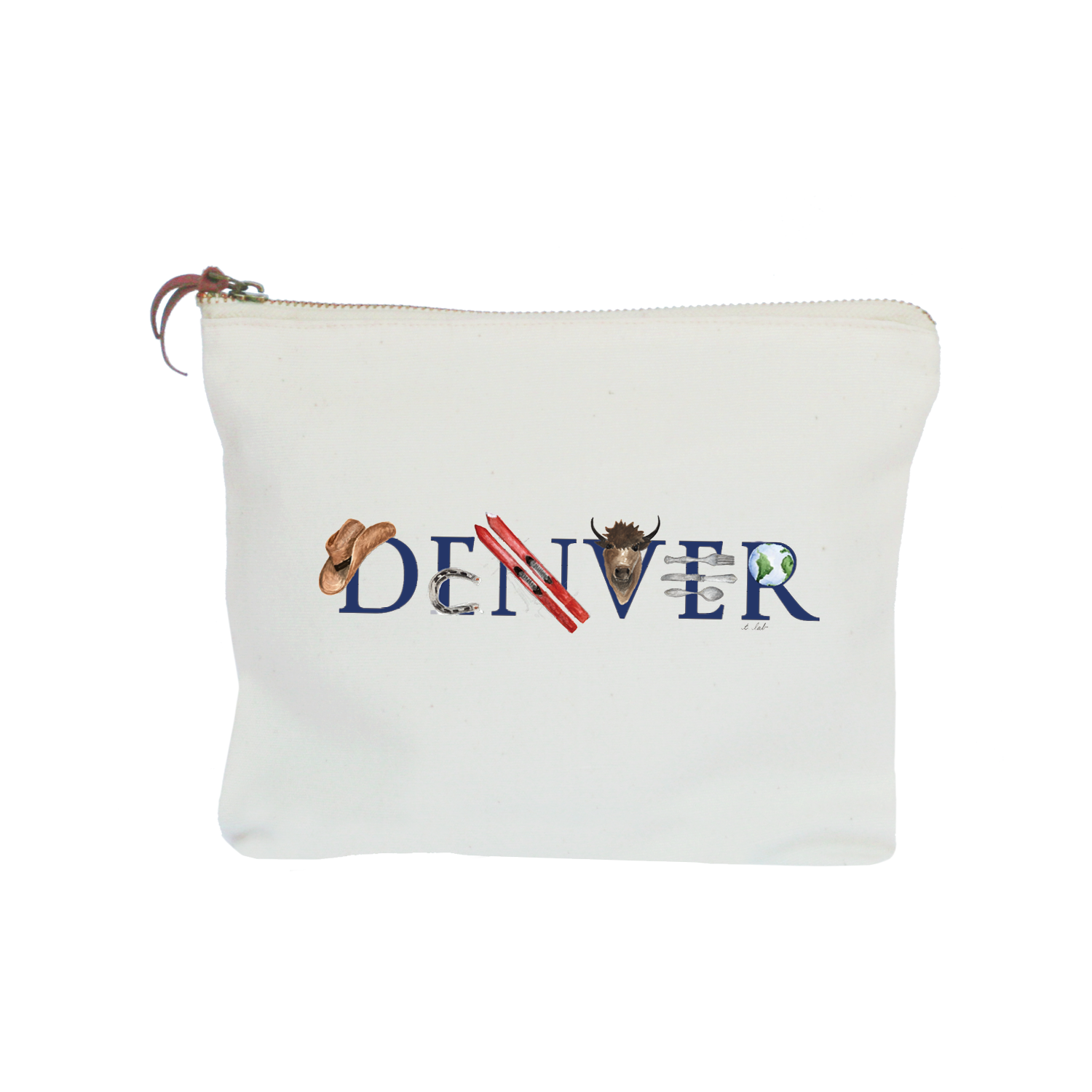 denver zipper pouch