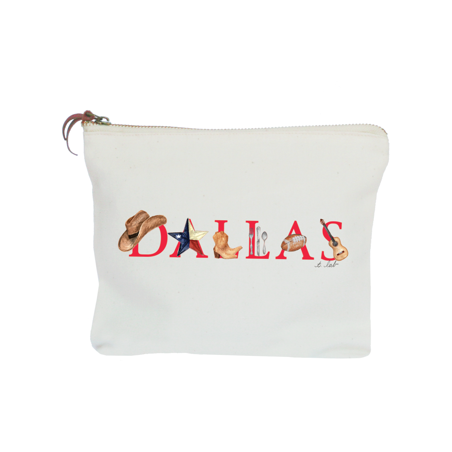 dallas zipper pouch