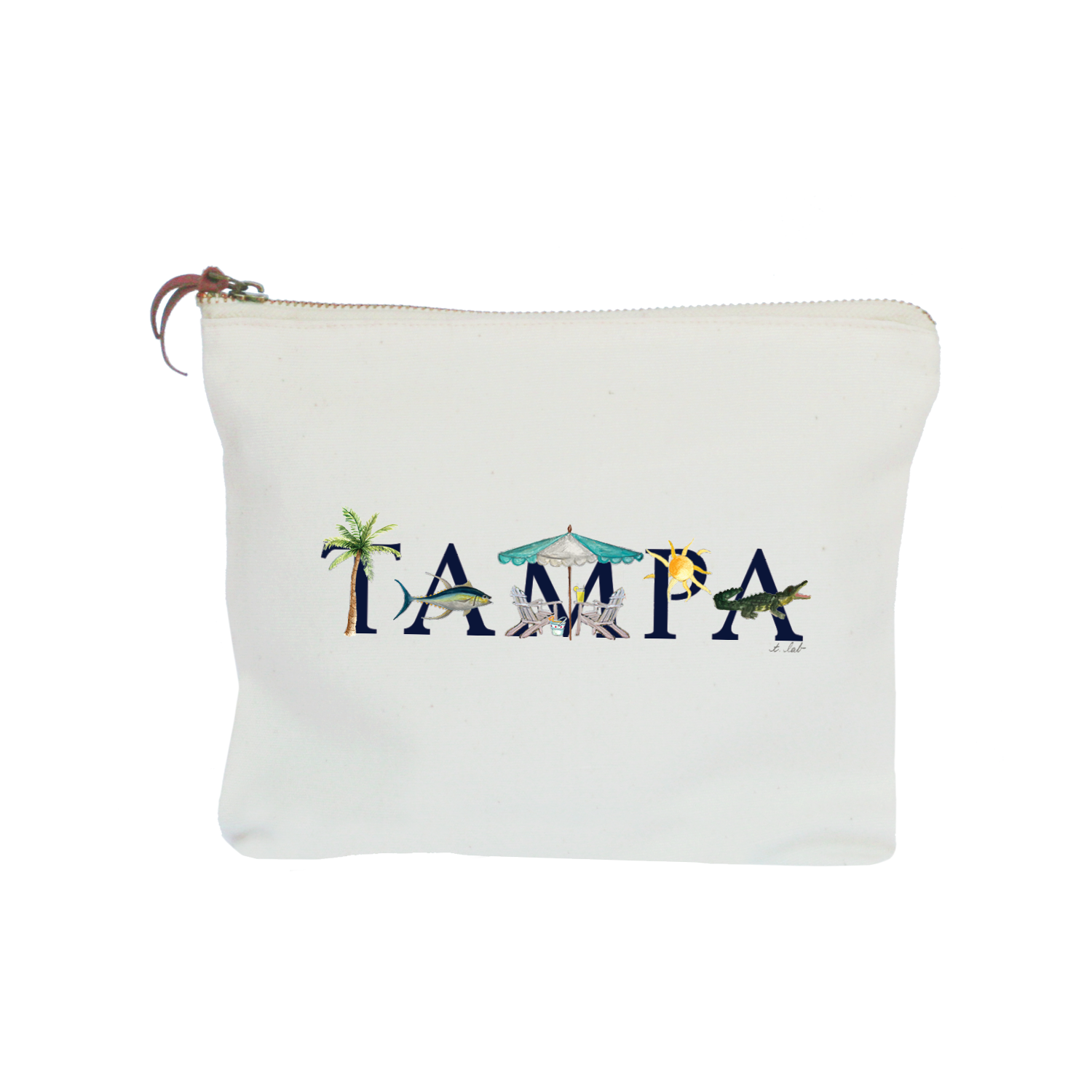 tampa zipper pouch