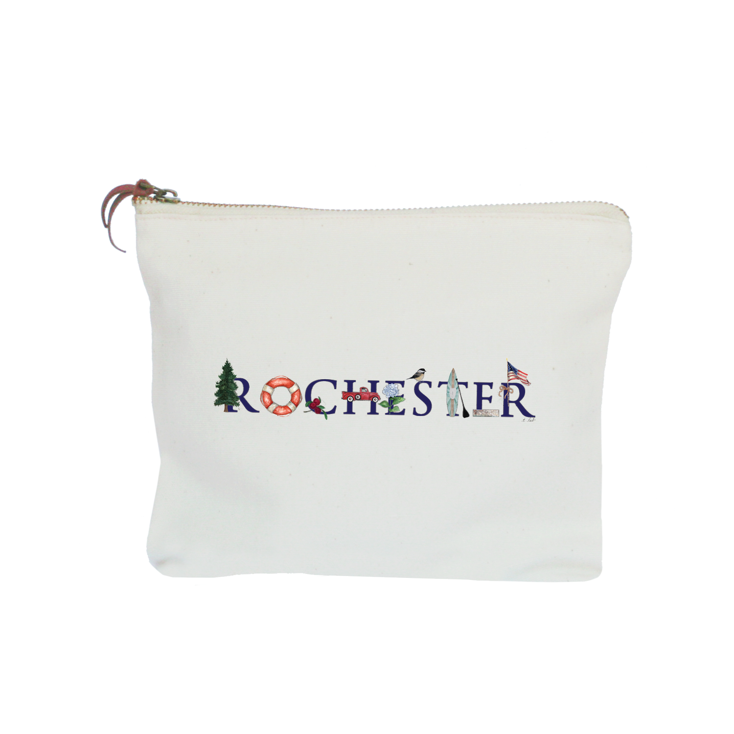 rochester zipper pouch