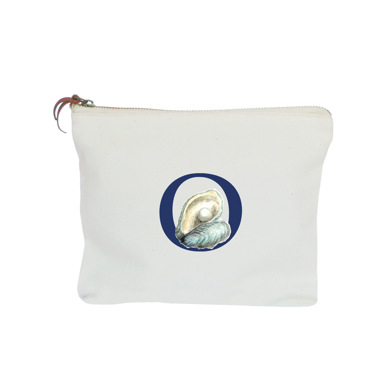 nautical alphabet - O zipper pouch