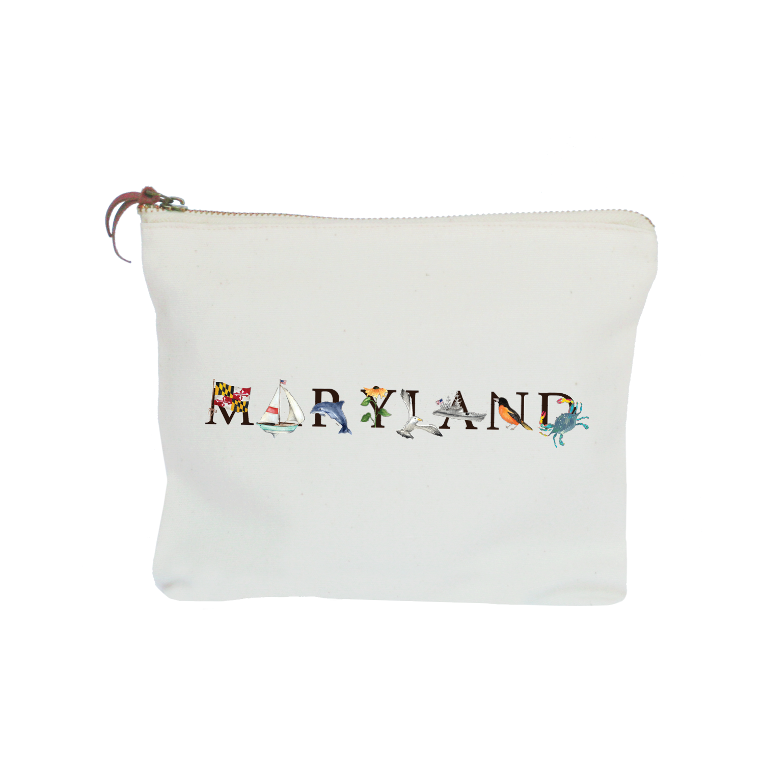 maryland 2025 zipper pouch