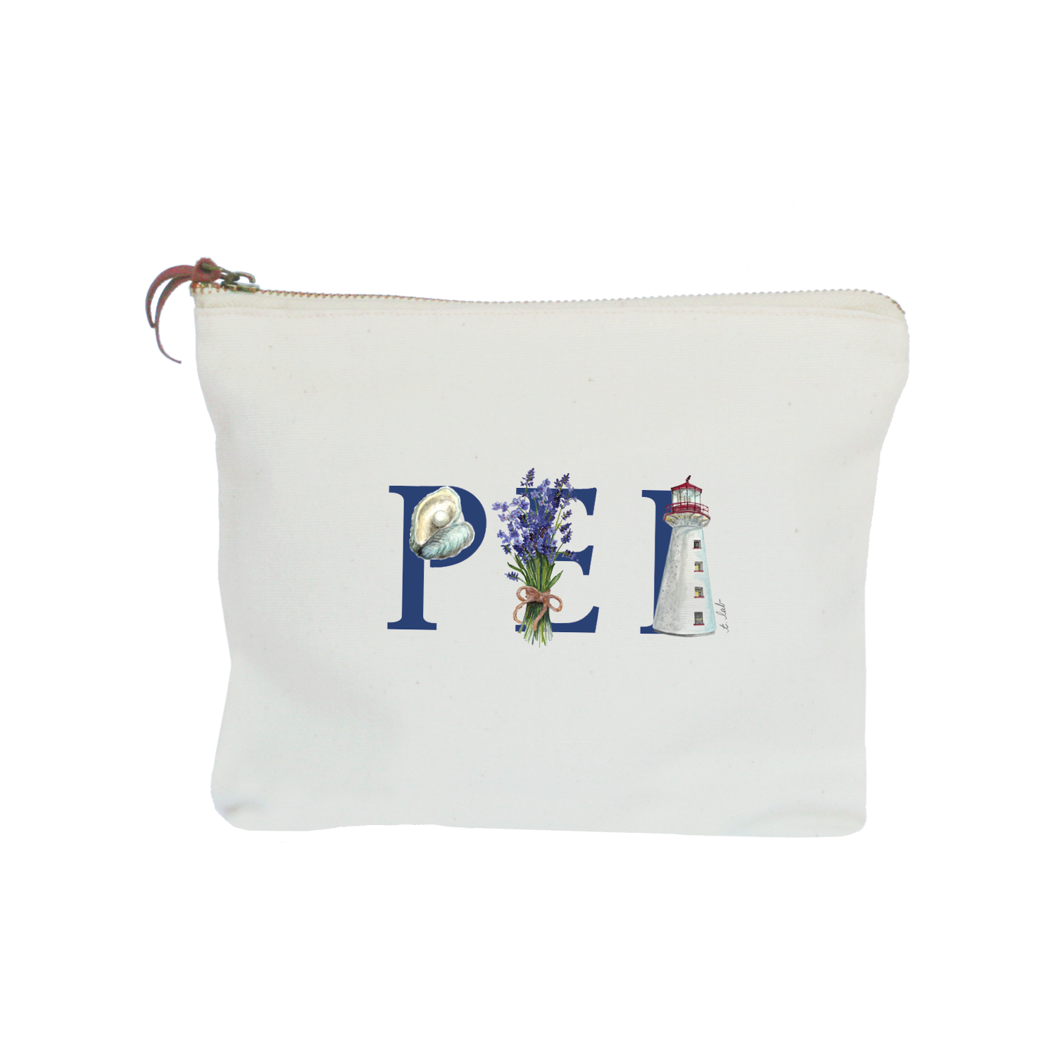 pei zipper pouch