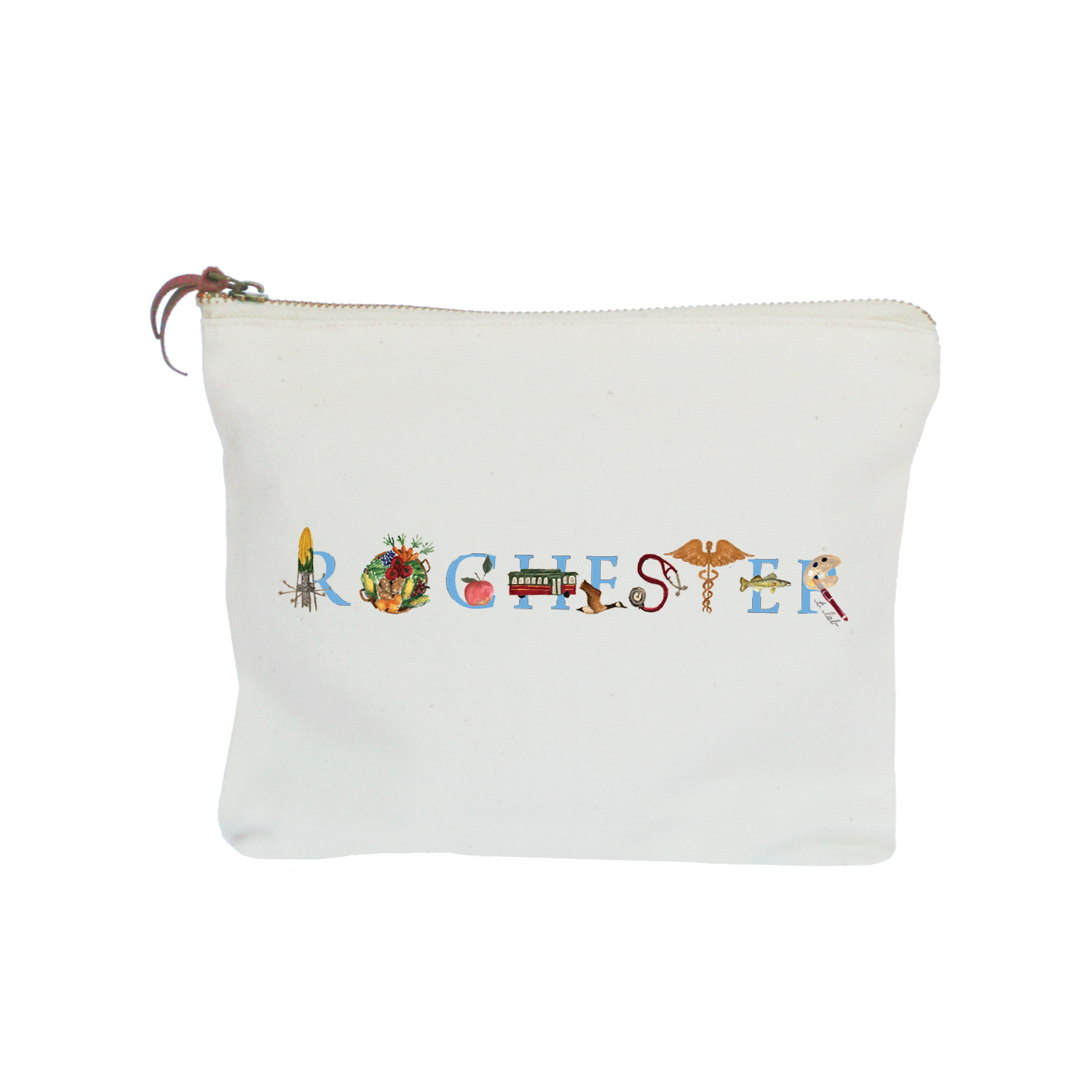 rochester mn zipper pouch