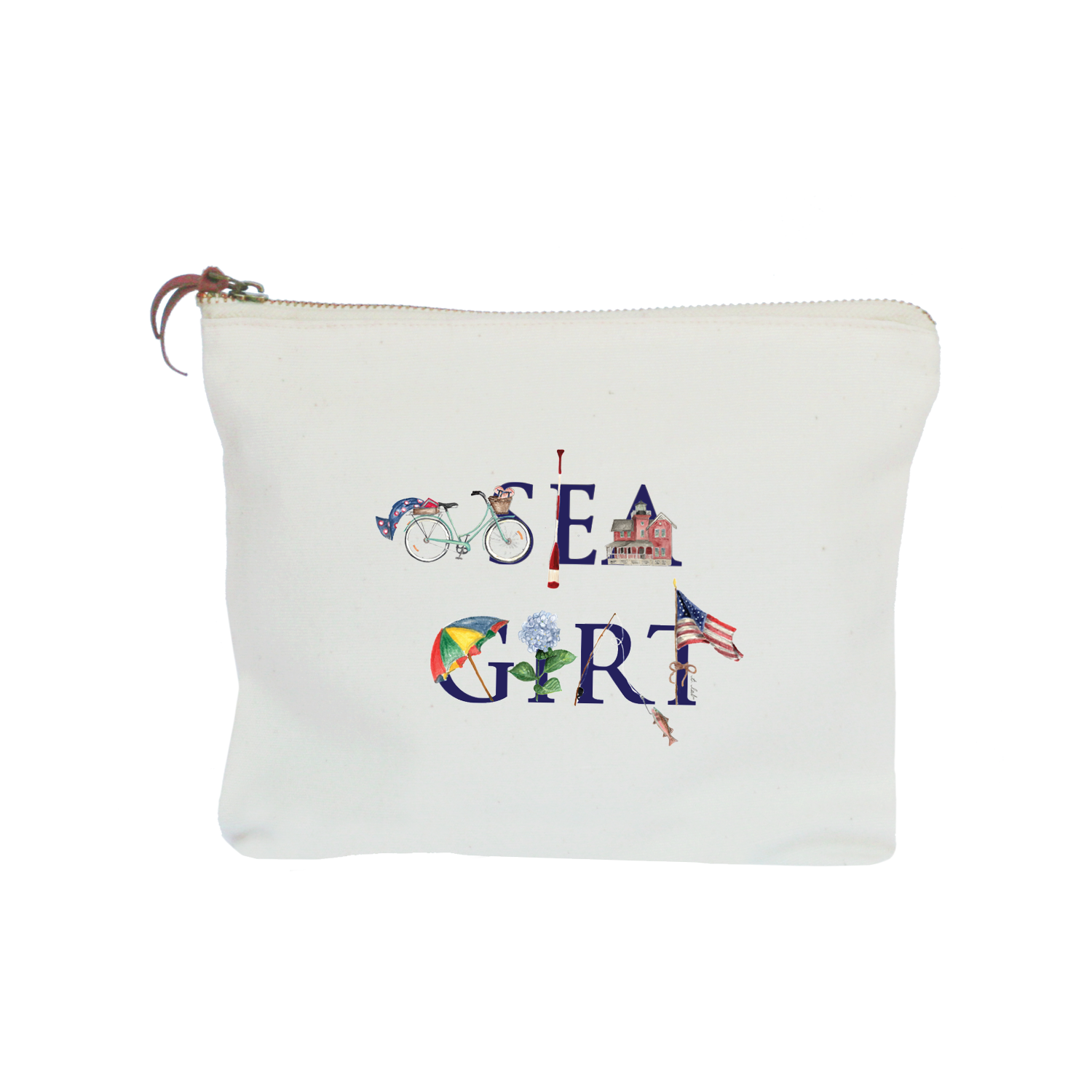 sea girt zipper pouch