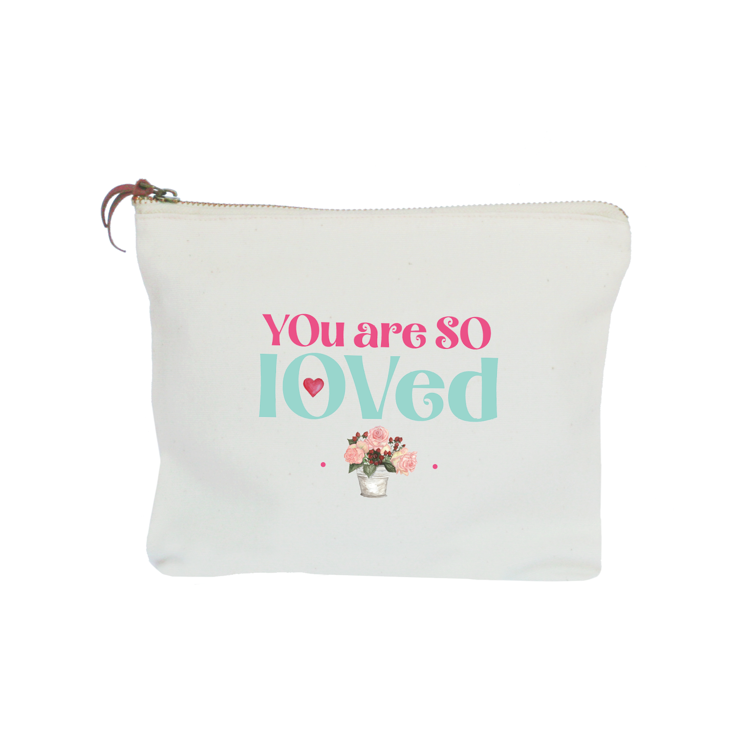 so loved zipper pouch