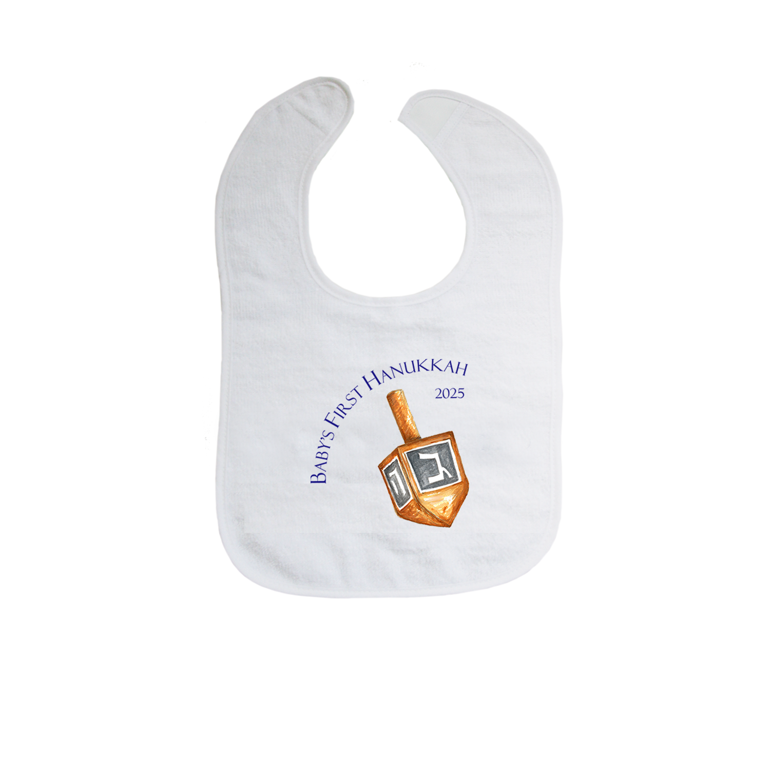 baby's first hanukkah bib