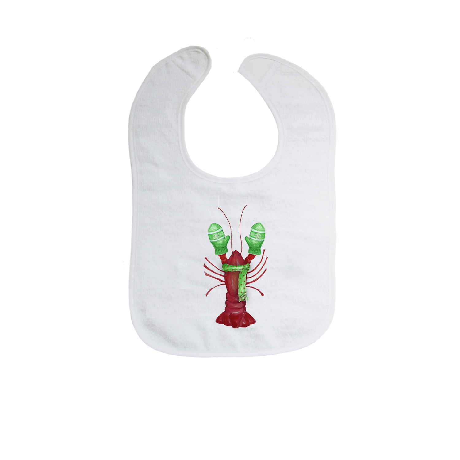 winter lobster bib