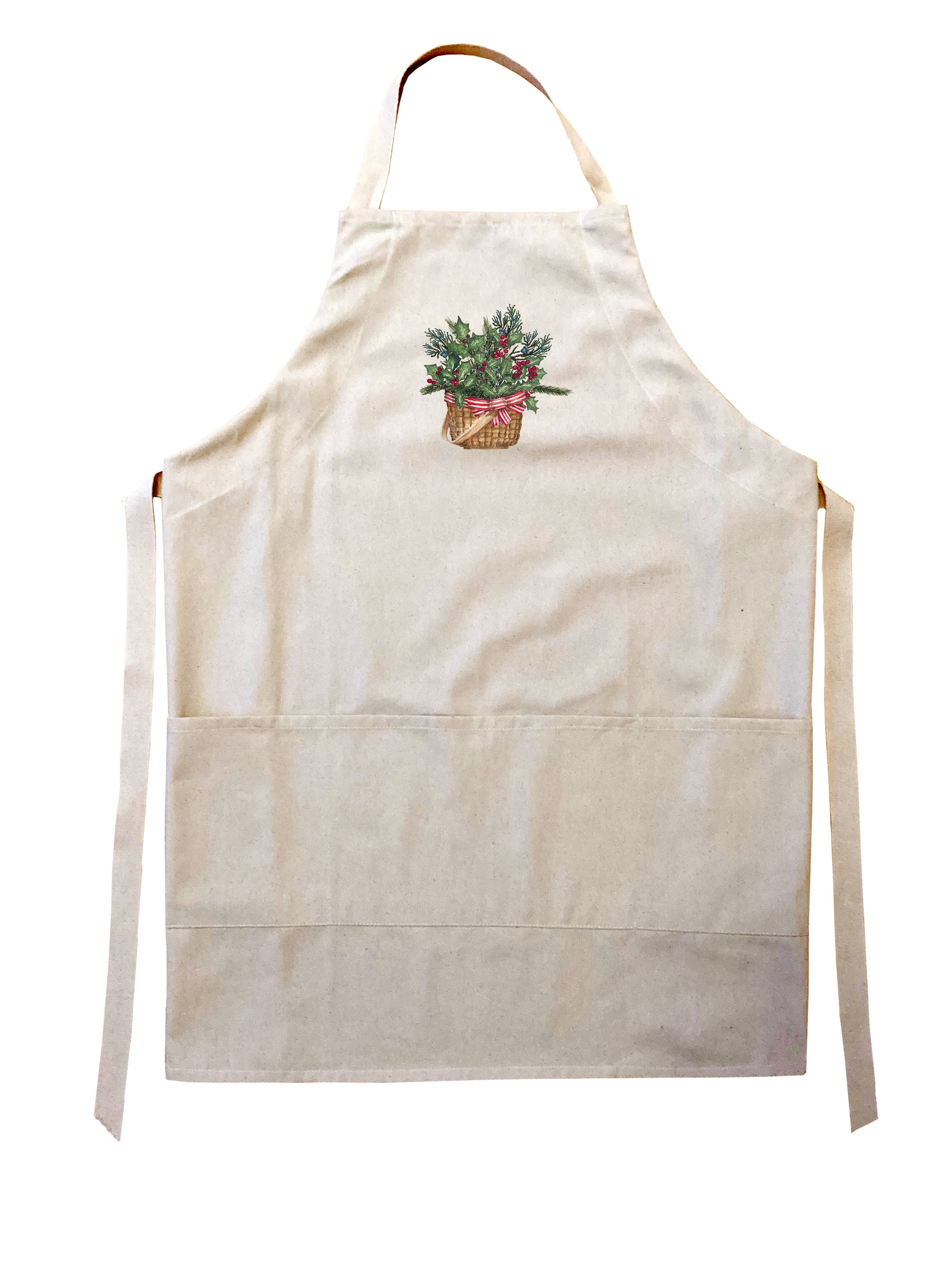 holly in nantucket basket apron