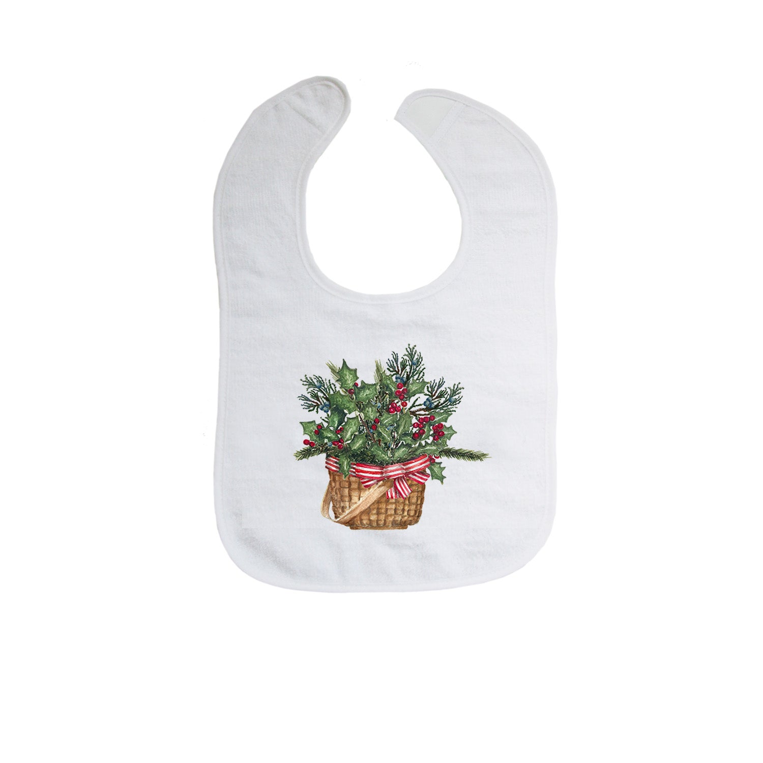 holly in nantucket basket bib