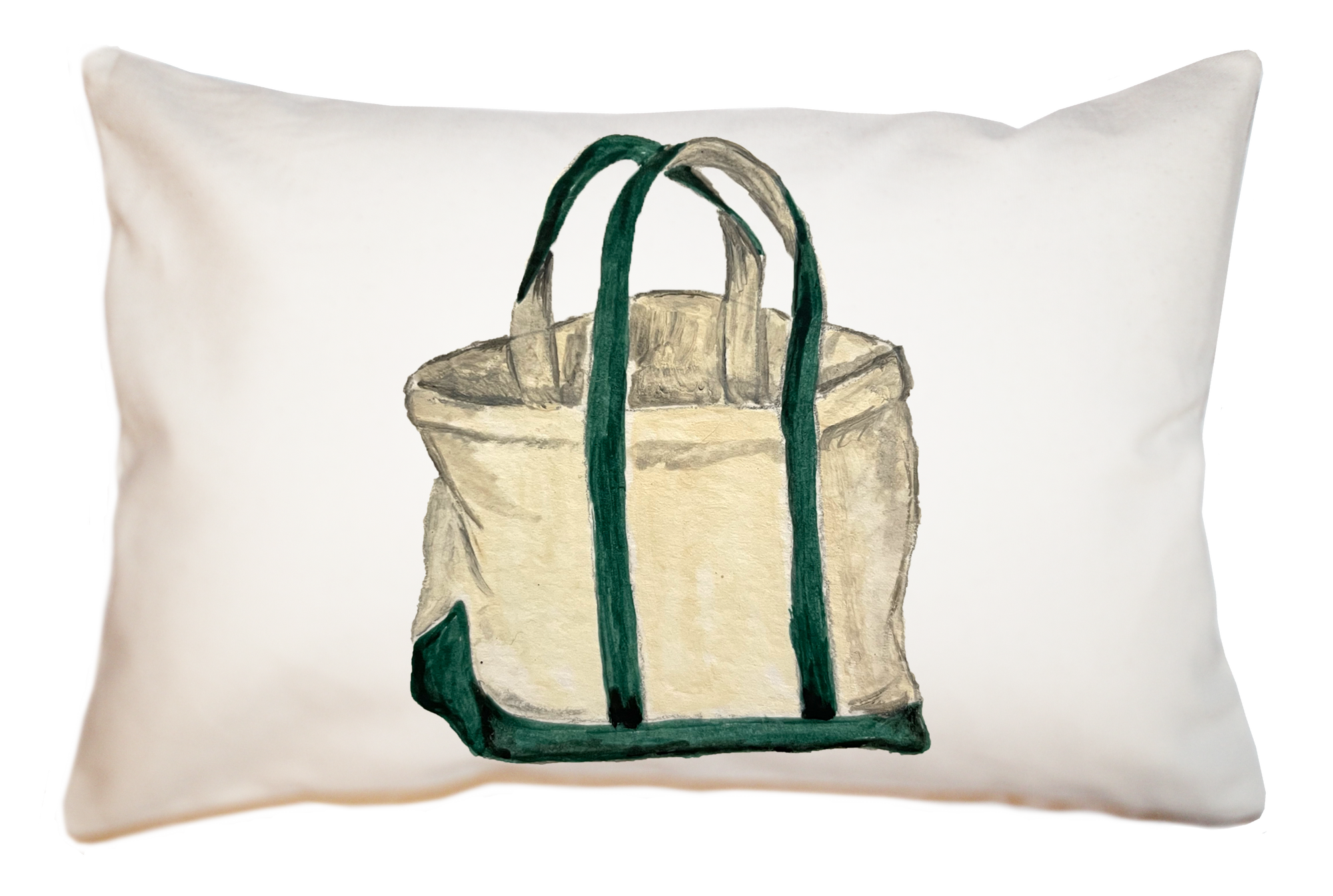boat tote large rectangle pillow