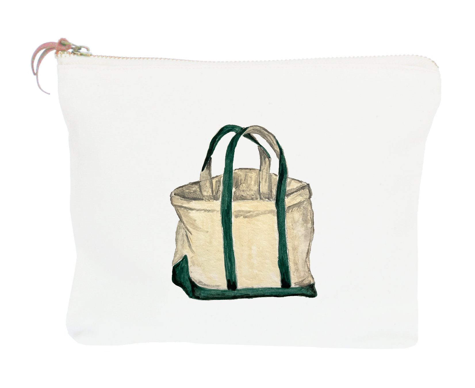 boat tote zipper pouch