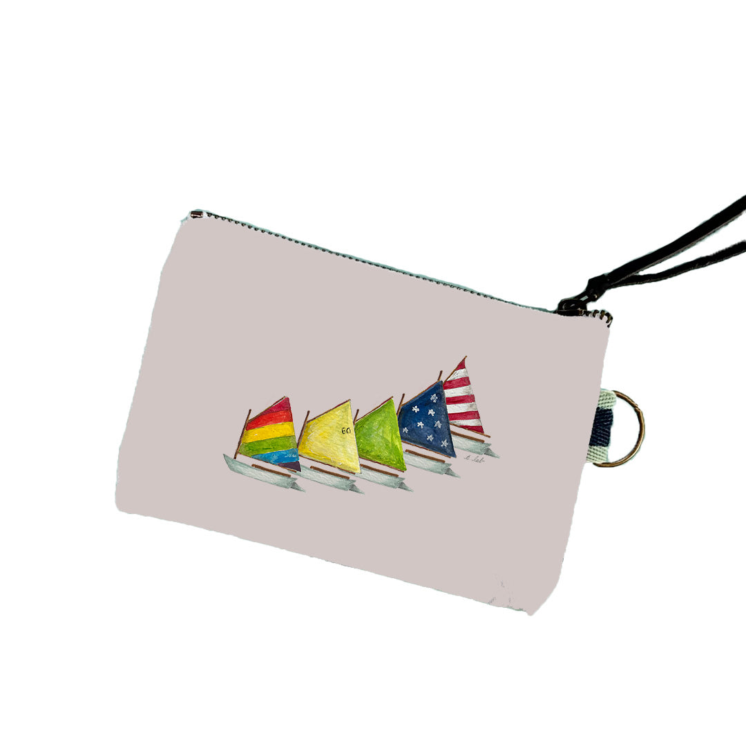 rainbow fleet of boats mini zip