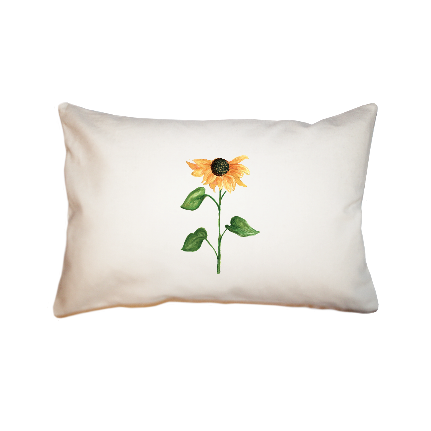 black eyed susan rectangle pillow