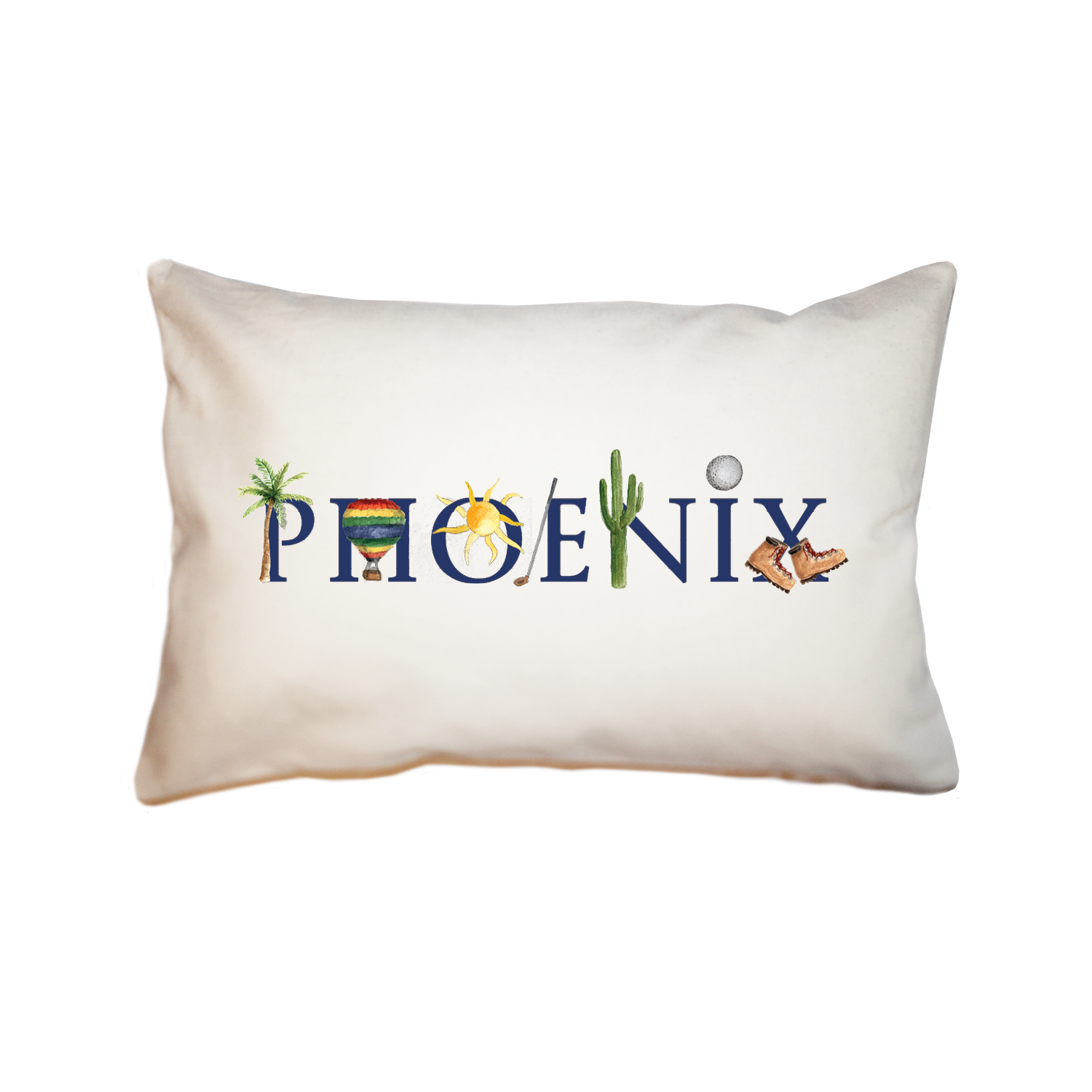 phoenix large rectangle pillow
