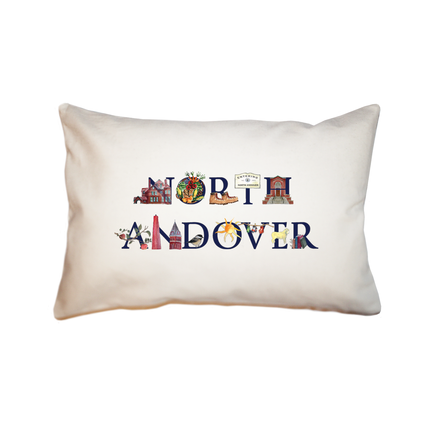 north andover rectangle pillow