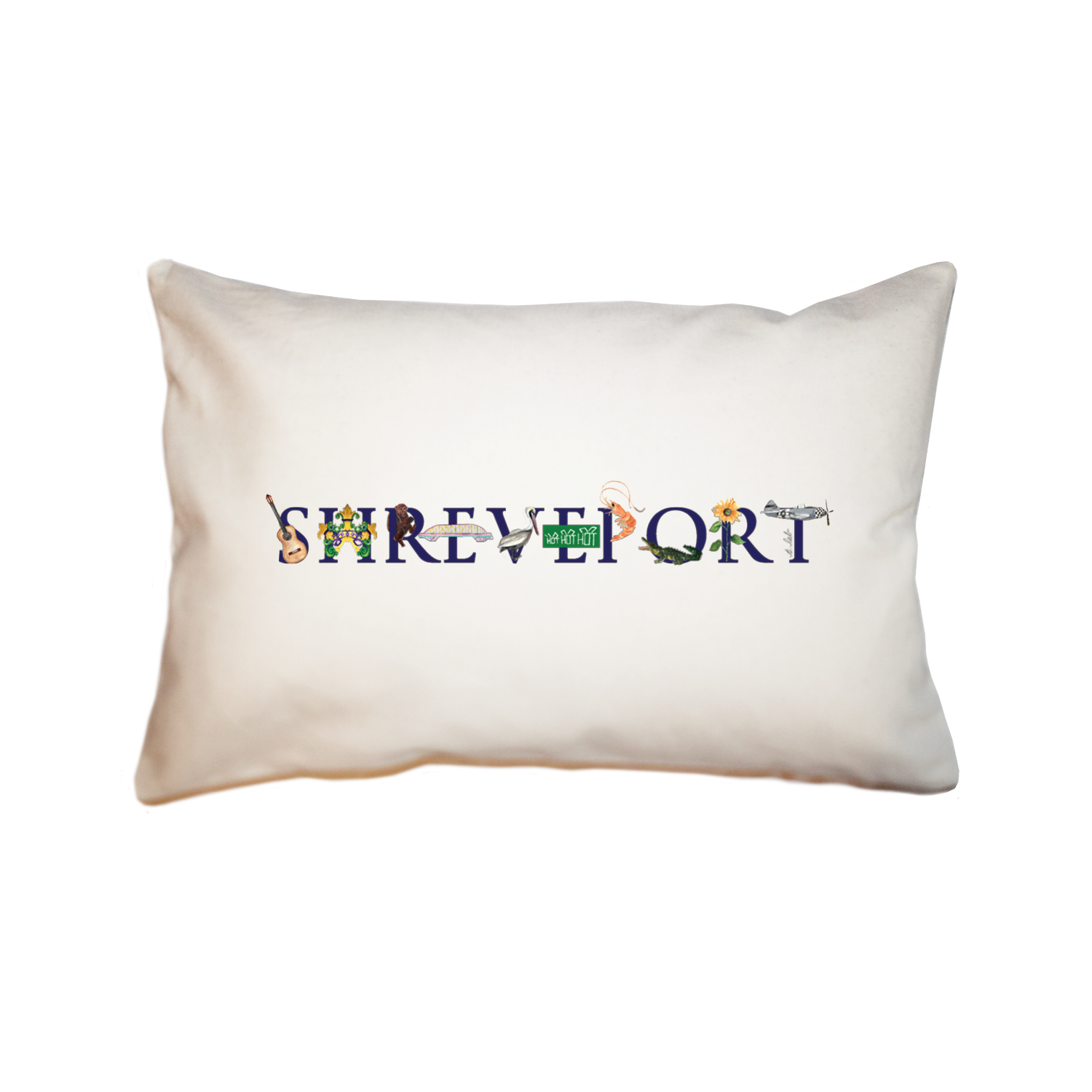 shreveport rectangle pillow