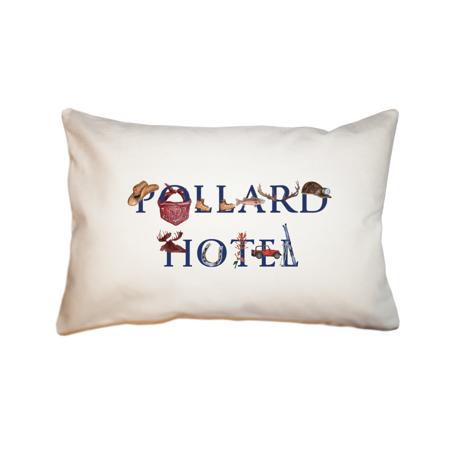 pollard hotel rectangle pillow