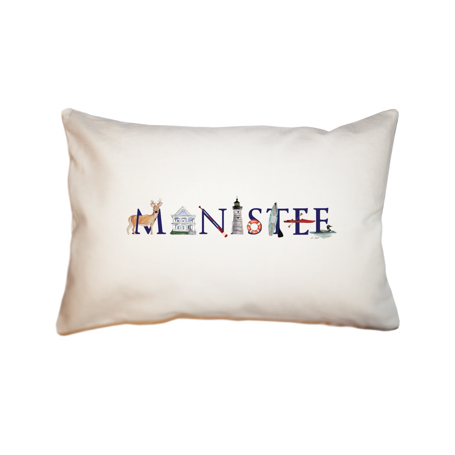 manistee rectangle pillow