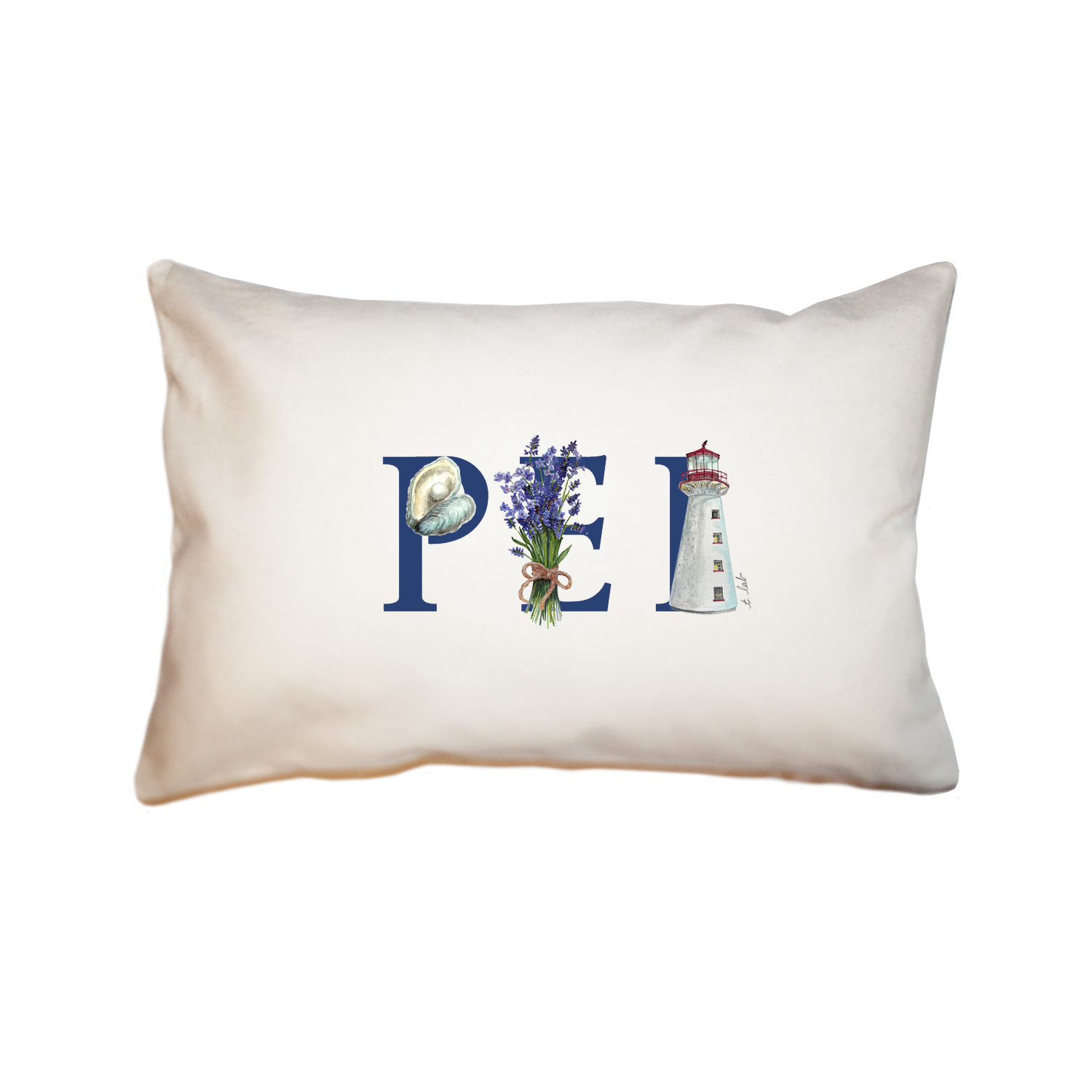 pei rectangle pillow