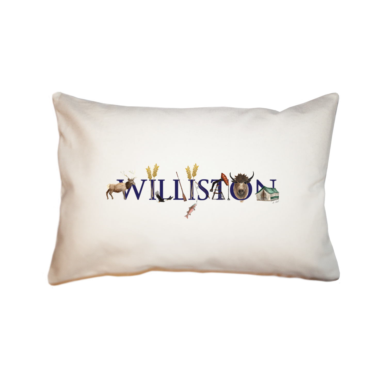 williston nd rectangle pillow